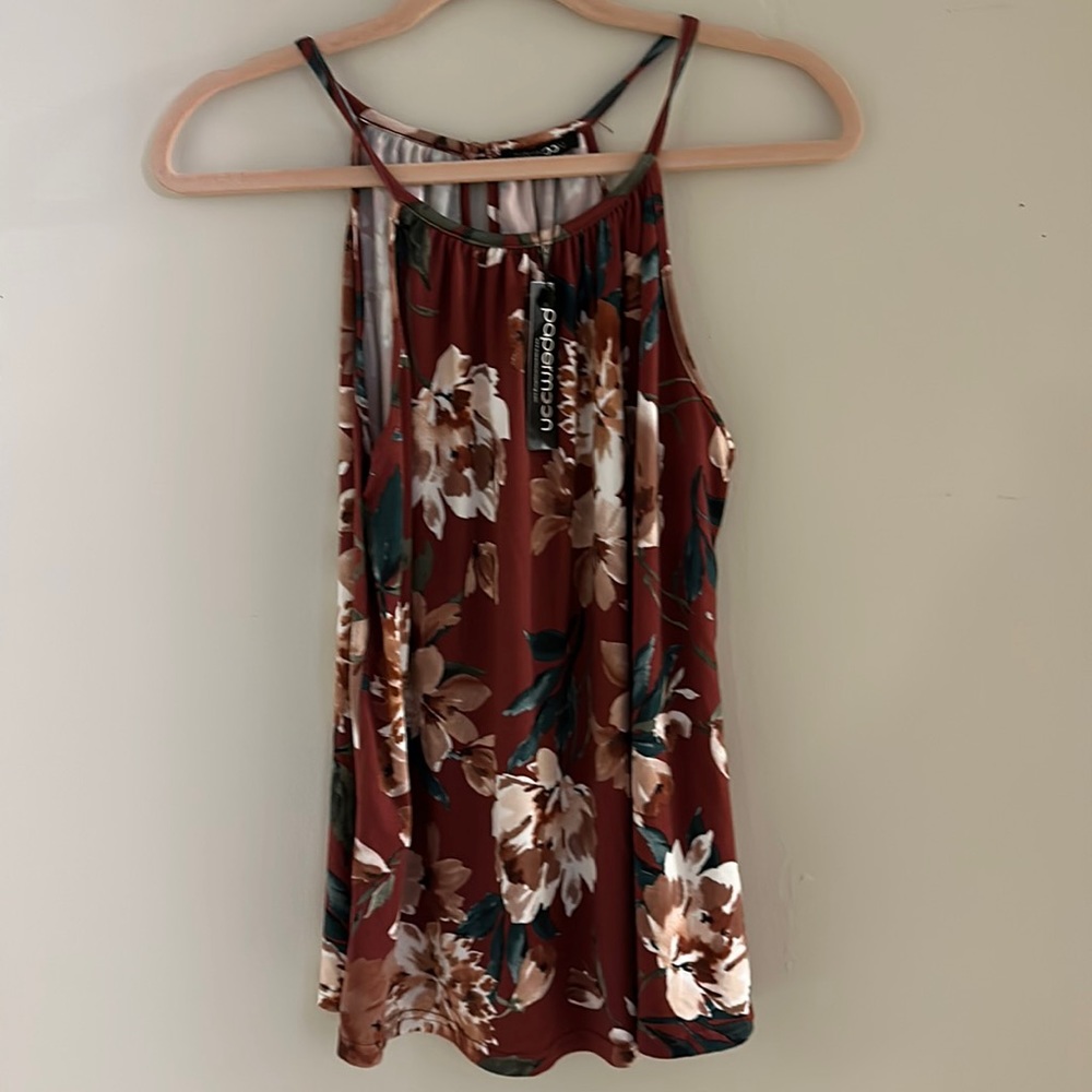 Papermoon top. Floral